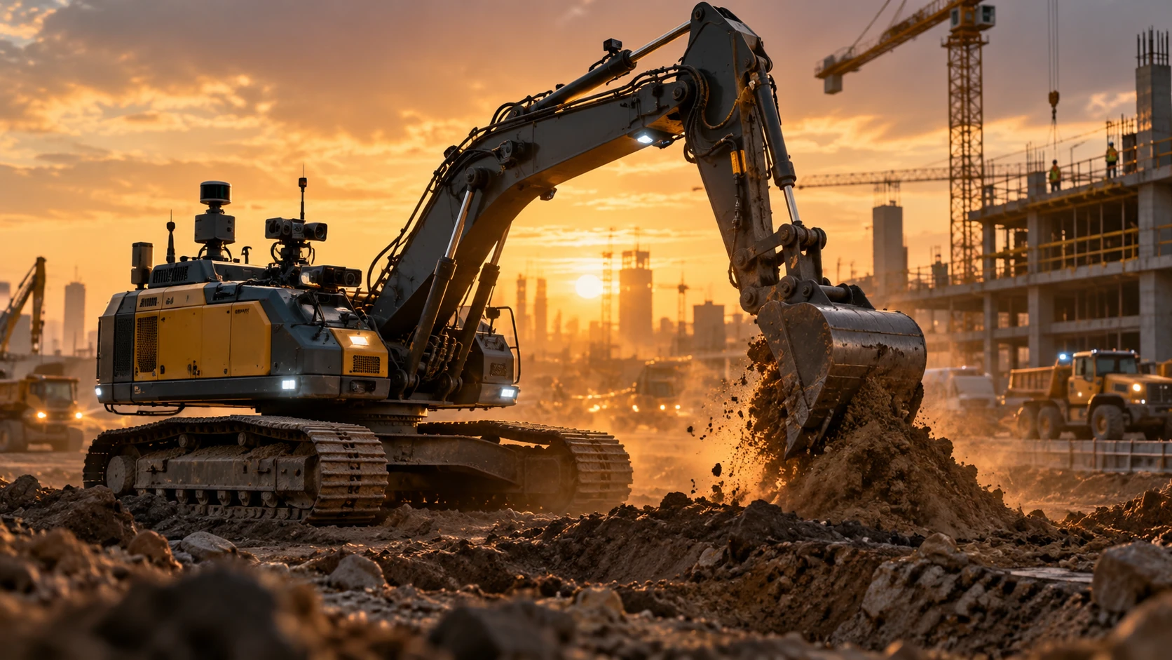 Construction & Infrastructure concept imagery
