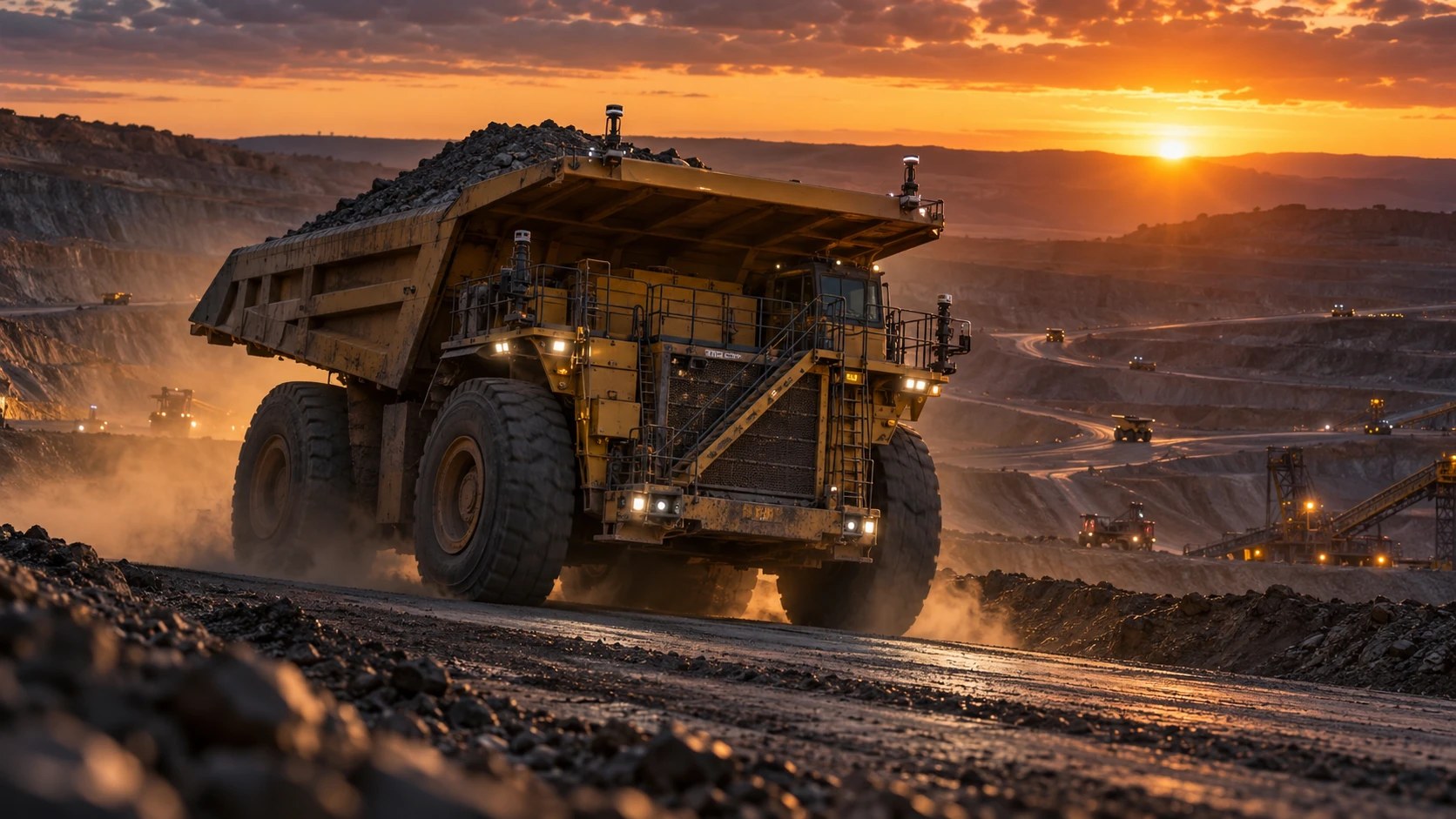 Mining & Resources concept imagery